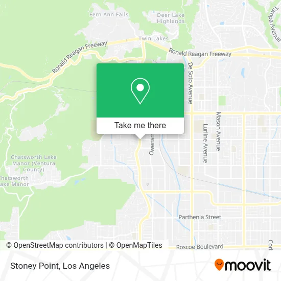 Stoney Point map