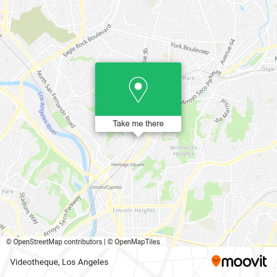 Videotheque map
