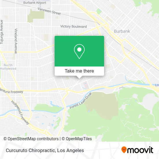 Curcuruto Chiropractic map