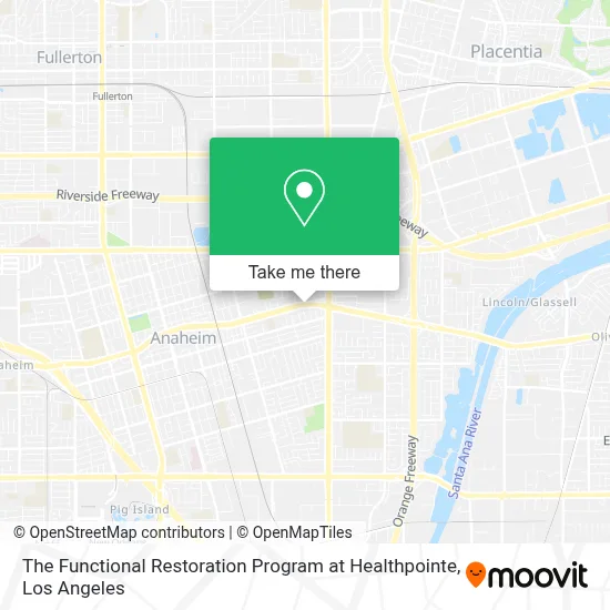The Functional Restoration Program at Healthpointe map