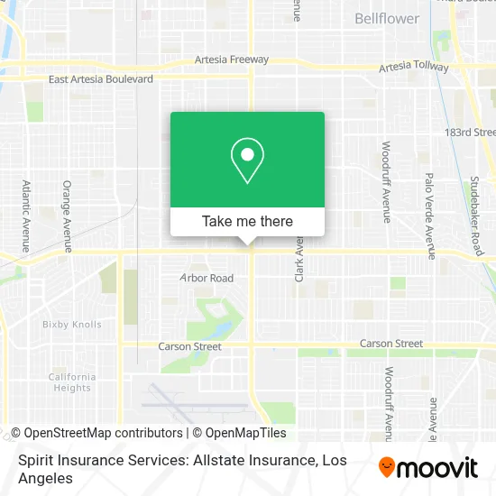 Spirit Insurance Services: Allstate Insurance map