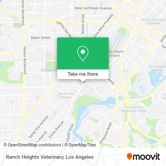 Ranch Heights Veterinary map