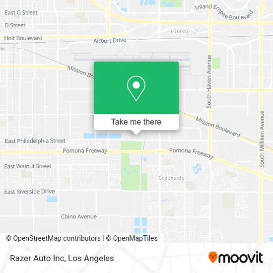 Razer Auto Inc map