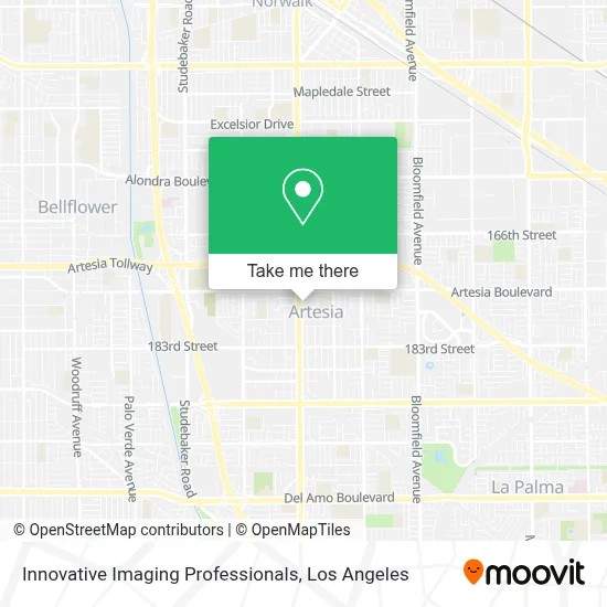 Innovative Imaging Professionals map