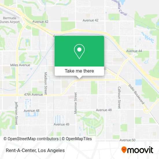 Rent-A-Center map
