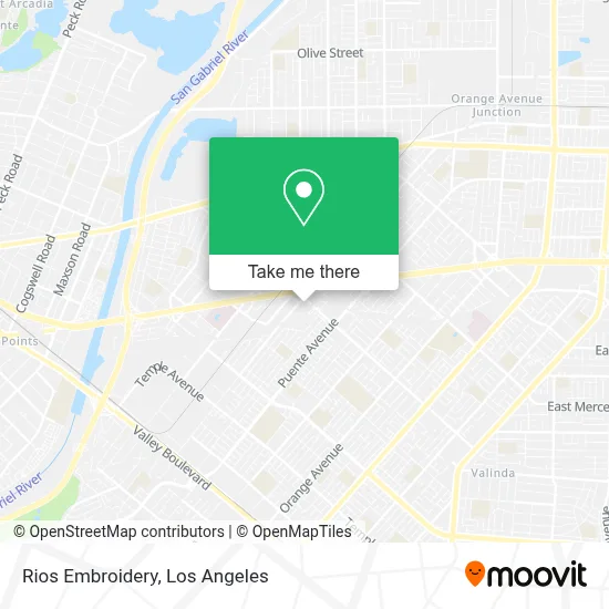 Rios Embroidery map