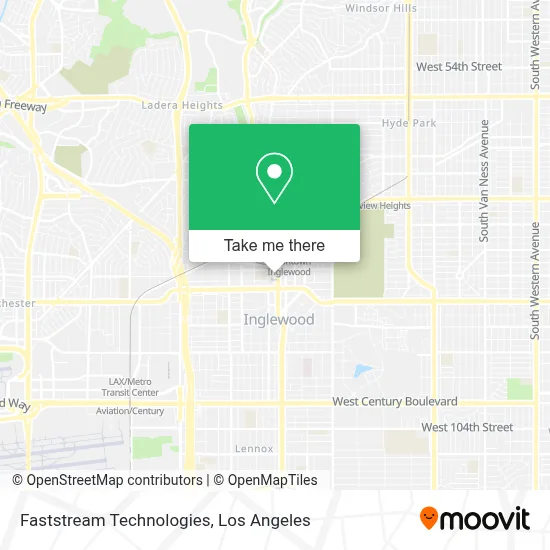 Faststream Technologies map