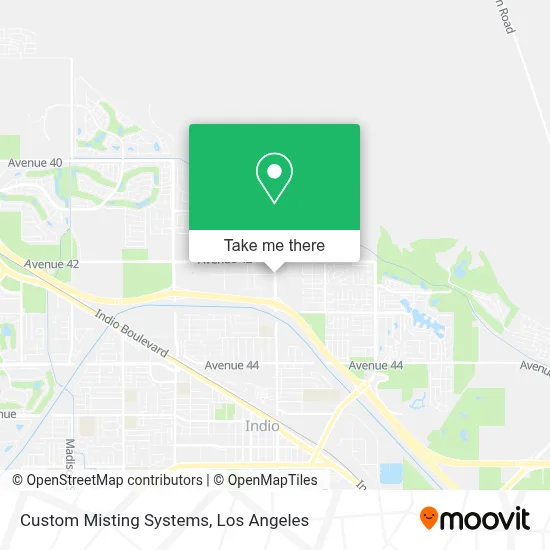 Custom Misting Systems map