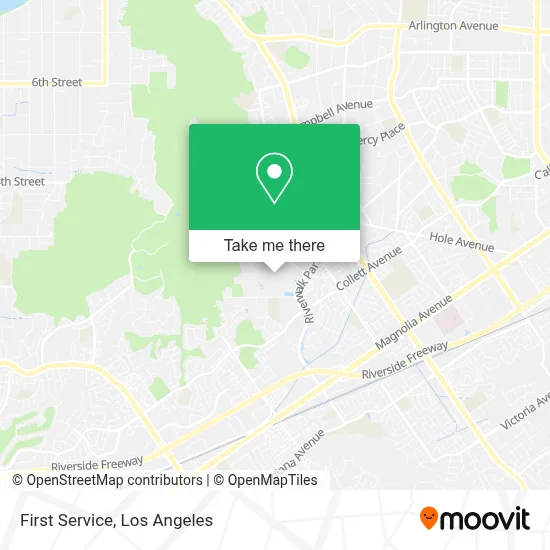 First Service map
