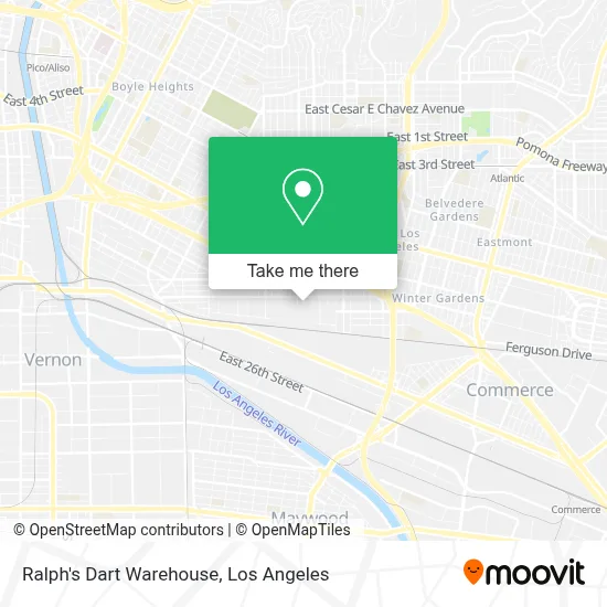 Ralph's Dart Warehouse map