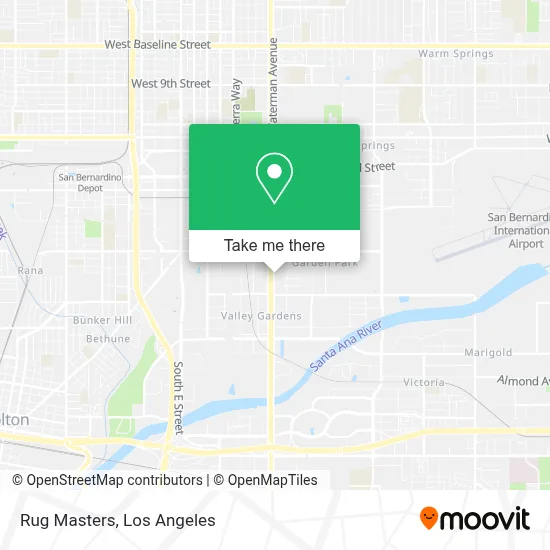 Rug Masters map