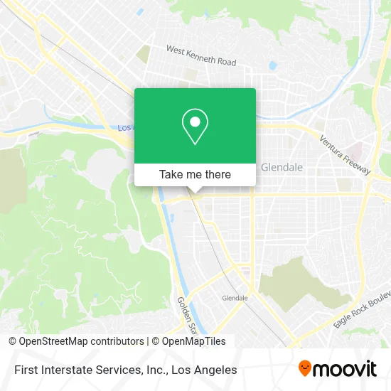 First Interstate Services, Inc. map