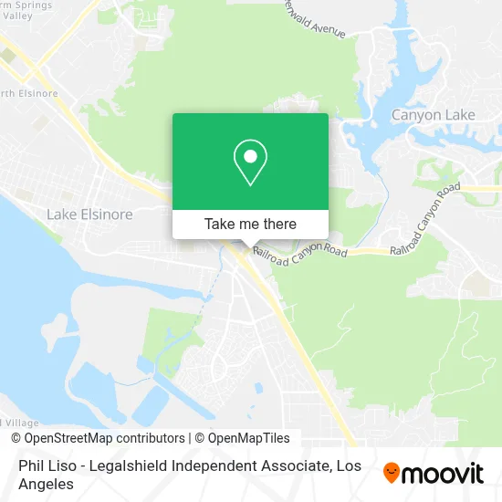 Phil Liso - Legalshield Independent Associate map