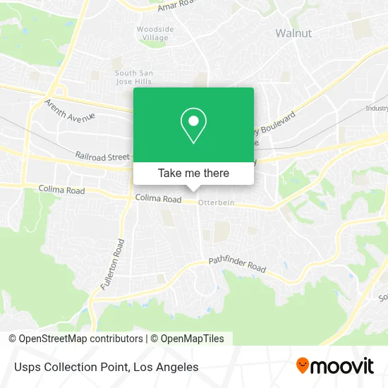 Usps Collection Point map