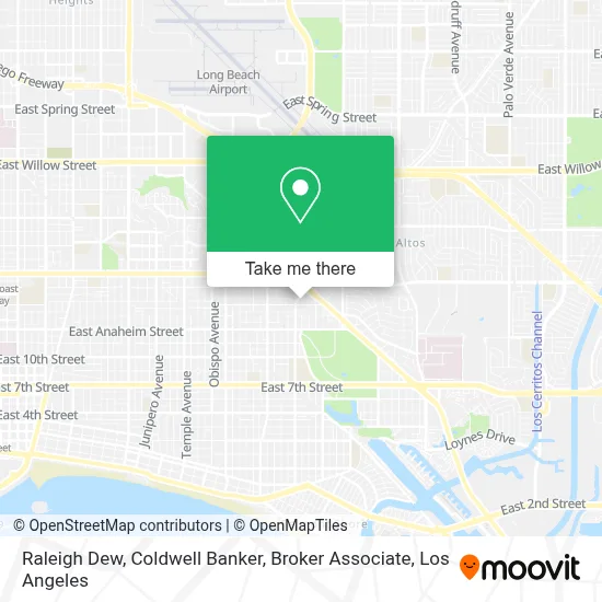 Raleigh Dew, Coldwell Banker, Broker Associate map