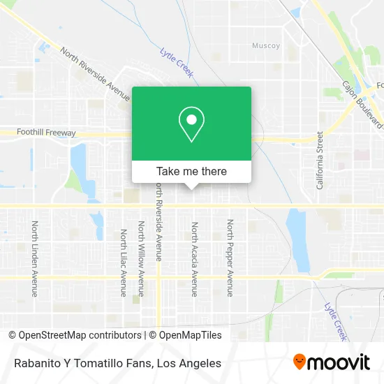 Rabanito Y Tomatillo Fans map