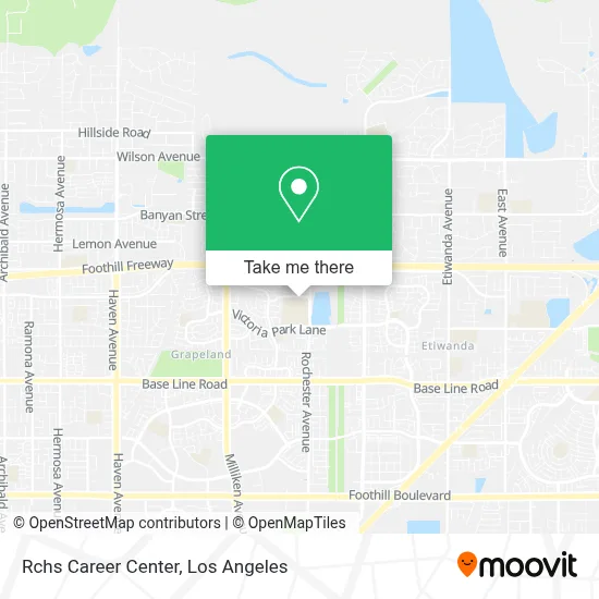 Rchs Career Center map
