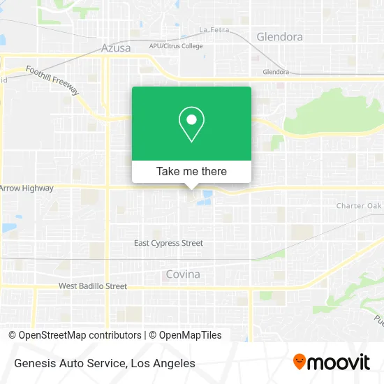Genesis Auto Service map