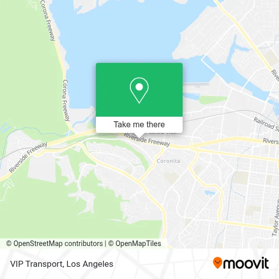 VIP Transport map