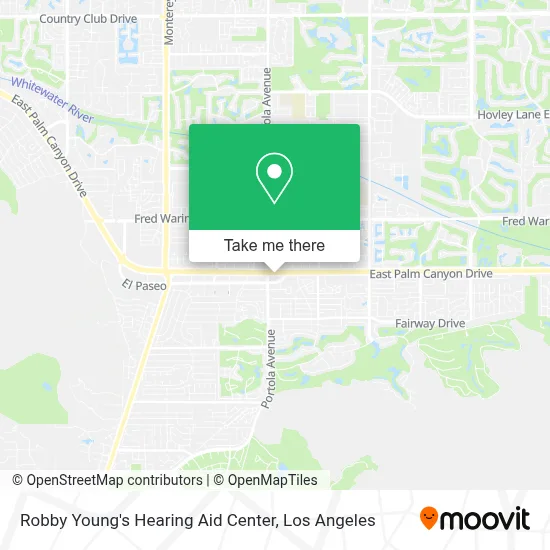 Robby Young's Hearing Aid Center map
