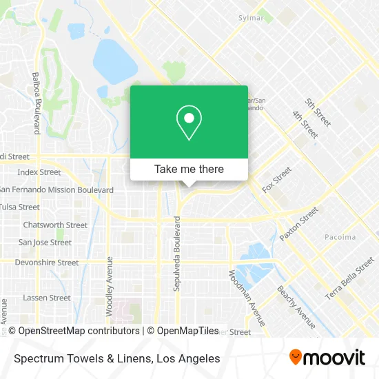 Spectrum Towels & Linens map