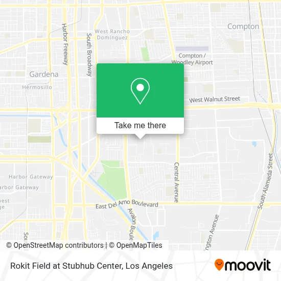 Rokit Field at Stubhub Center map