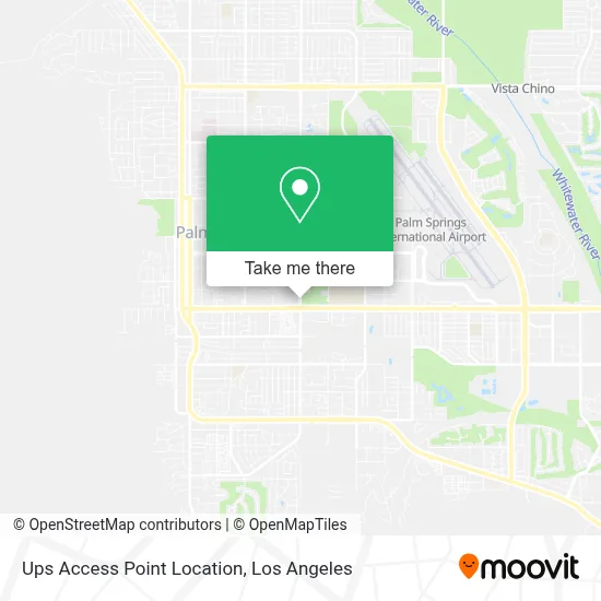 Ups Access Point Location map