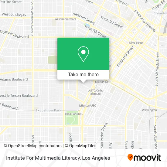 Institute For Multimedia Literacy map