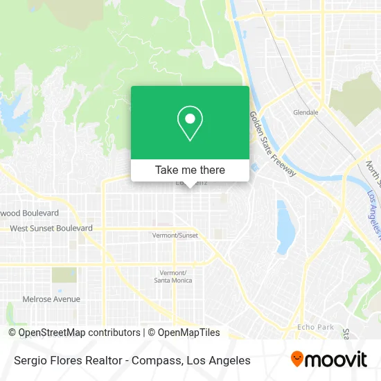 Sergio Flores Realtor - Compass map