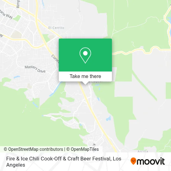 Fire & Ice Chili Cook-Off & Craft Beer Festival map
