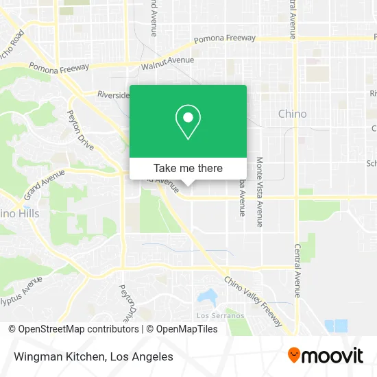 Wingman Kitchen map