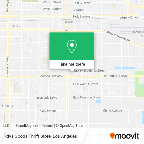 Rivs Goods Thrift Store map