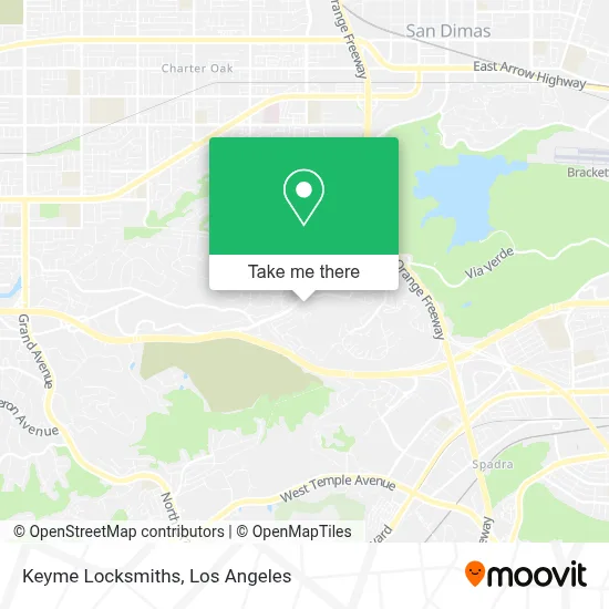 Keyme Locksmiths map