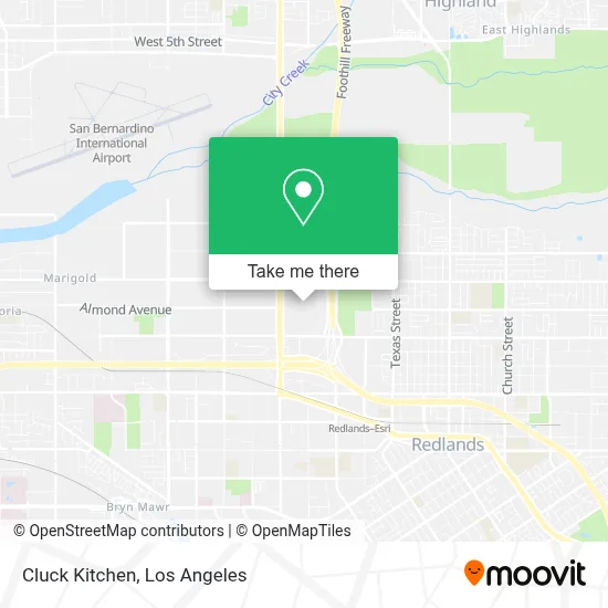 Cluck Kitchen map