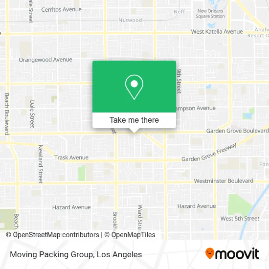 Moving Packing Group map