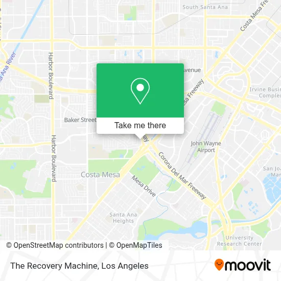 The Recovery Machine map