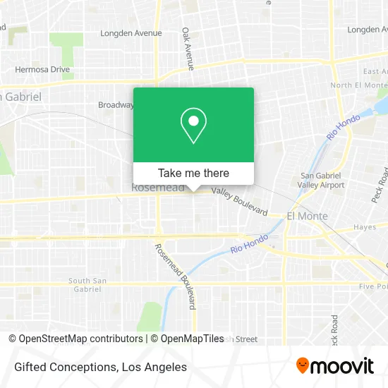 Gifted Conceptions map