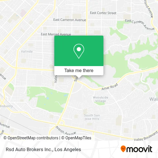 Rsd Auto Brokers Inc. map
