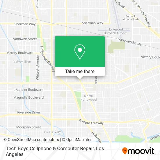Tech Boys Cellphone & Computer Repair map