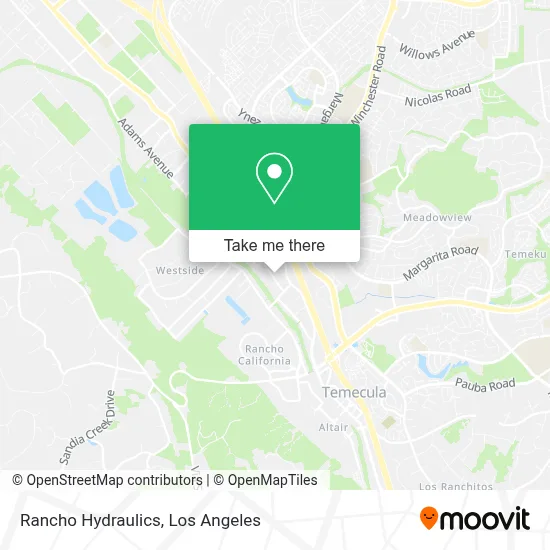 Rancho Hydraulics map