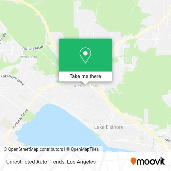 Unrestricted Auto Trends map