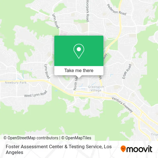 Foster Assessment Center & Testing Service map