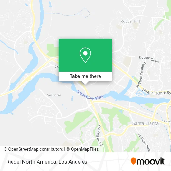 Riedel North America map
