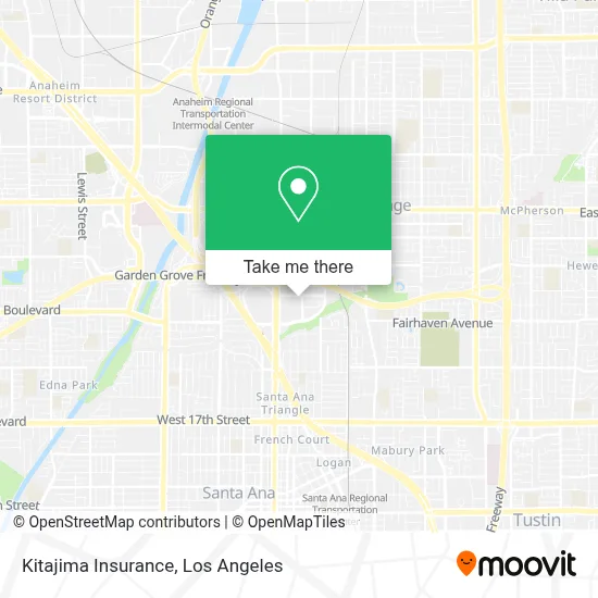 Kitajima Insurance map