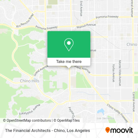 The Financial Architects - Chino map
