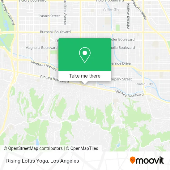Rising Lotus Yoga map