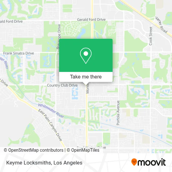 Keyme Locksmiths map