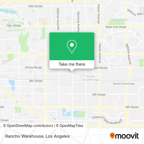 Rancho Warehouse map