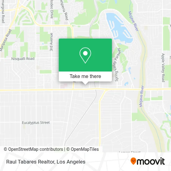 Raul Tabares Realtor map