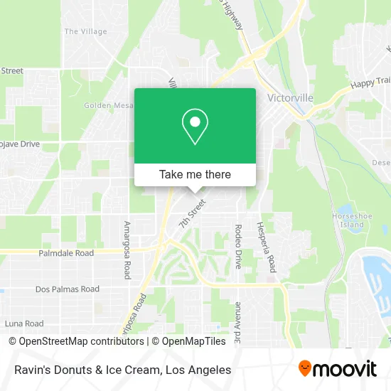 Ravin's Donuts & Ice Cream map